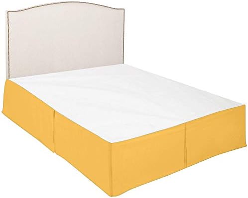 Amuze Ultra Soft Yellow Bed Skirt Twin XL 39x80 18 Drop