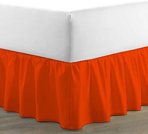 GEM BEDDING Angels Bed Skirt 100 Egyptian Cotton 300 Thread Count Adjustable Wrap