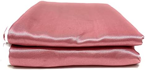 Tache Satin Bed Skirt - Pink - Queen Size 1