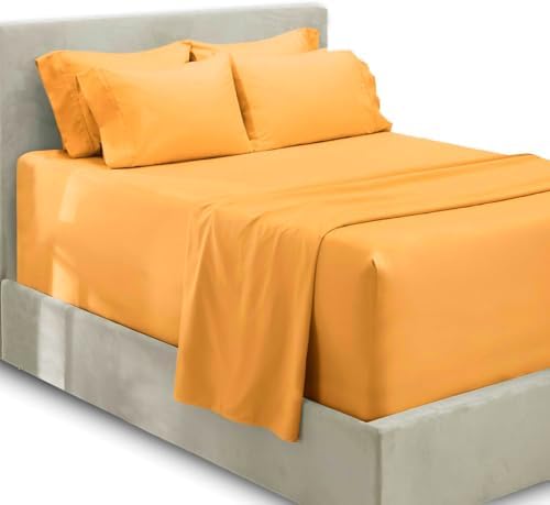 Luxxurecare Three Fabric Sides Elastic Bed Skirt 15 Drop