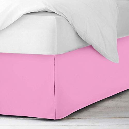 Ultra Soft Light Pink Queen Bed Skirt 18 Drop