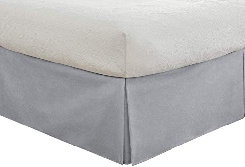 Luxury Linens Tailored Bedskirt - 12 Inch Drop TwinXL 800 Thread Count