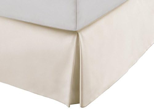 SRP Bedding Real 550 Thread Count Solid Beige Bed Skirt