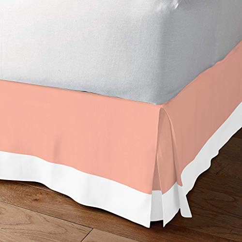 Two Tone Egyptian Cotton King Bed Skirt 18 Drop