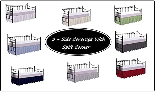 Shreem Linen Daybed Skirt Twin Size 18 Drop 1
