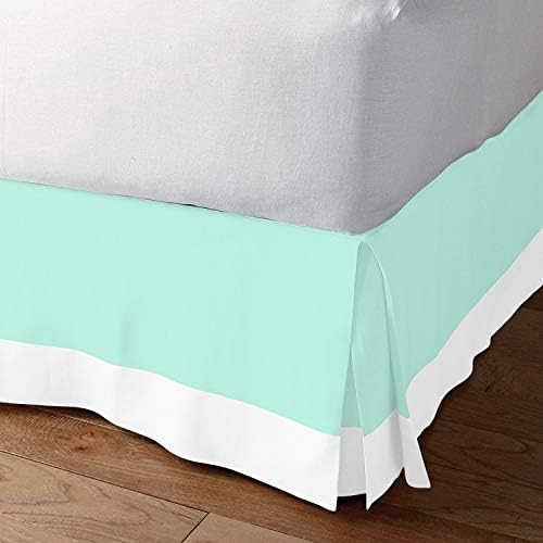 Luxury Linens Two Tone Egyptian Cotton Bed Skirt 18 Drop Twin