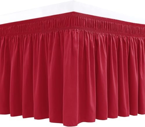 800 Thread Count Egyptian Cotton Bed Skirts with Dust Ruffles