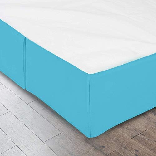Amuze Ultra Soft Beach Blue Bed Skirt 54x75 18 Drop
