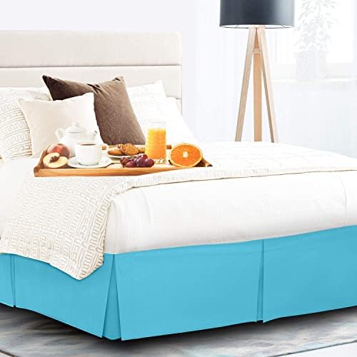 Amuze Ultra Soft Beach Blue Bed Skirt 54x75 18 Drop