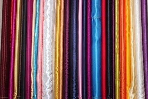 US BEDDING Super Soft Satin Bed Skirt Twin Blood Red 15 Drop
