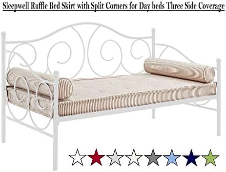 Sleepwell Ruffled Bed Skirt 16 Inch Drop Full Size