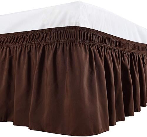 Amuze Wrap Around Bed Skirt - 15 Inch Drop Easy OnOff