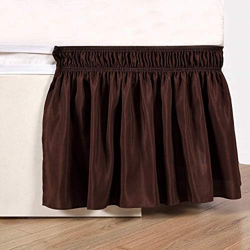Amuze Wrap Around Bed Skirt - 15 Inch Drop Easy OnOff