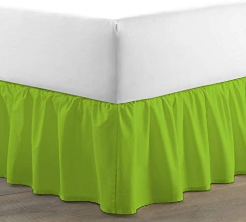 GEM BEDDING Angels Bed Skirt 100 Cotton 300 Thread Count 16 Inch Drop