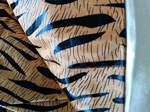 Tache Geometric Striped Brown Panther Bed Skirt King Size