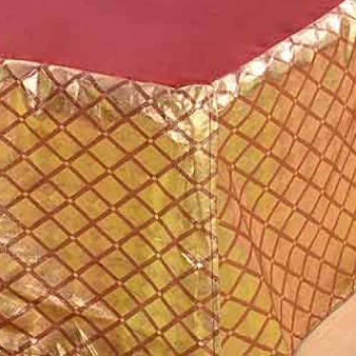 Tache Home Fashion BSK-4353LF Satin Bed Skirt 1