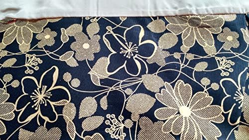 Tache Elegant Floral Golden Roses Ruffled Bed Skirt King 1