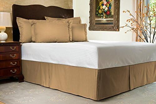 Real 210 Thread Count Split Corner Bed Skirt 1
