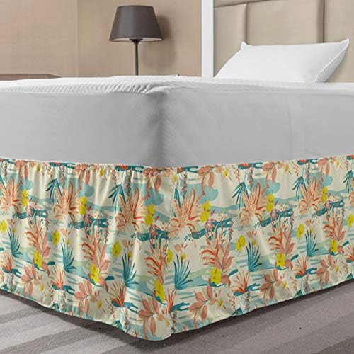 Lunarable Tropical Bedskirt TwinTwin XL