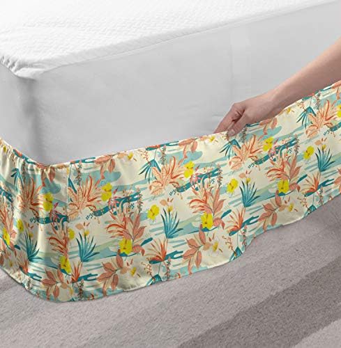 Lunarable Tropical Bedskirt TwinTwin XL