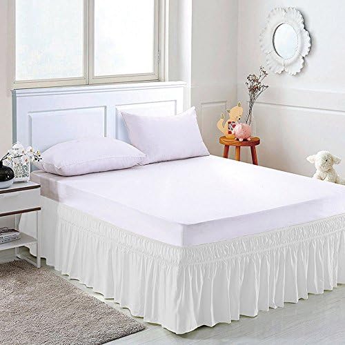 Amuze Bedding Easy Fit Elastic Bed Skirt 1