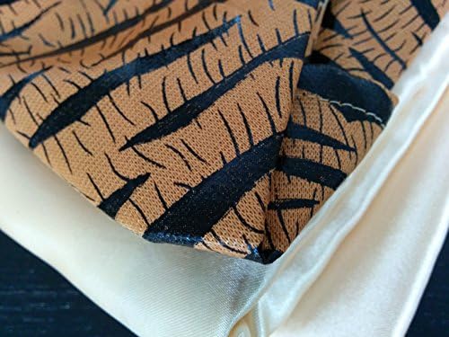 Tache Geometric Striped Brown Panther Bed Skirt King Size