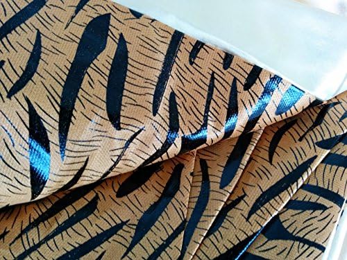Tache Geometric Striped Brown Panther Bed Skirt King Size